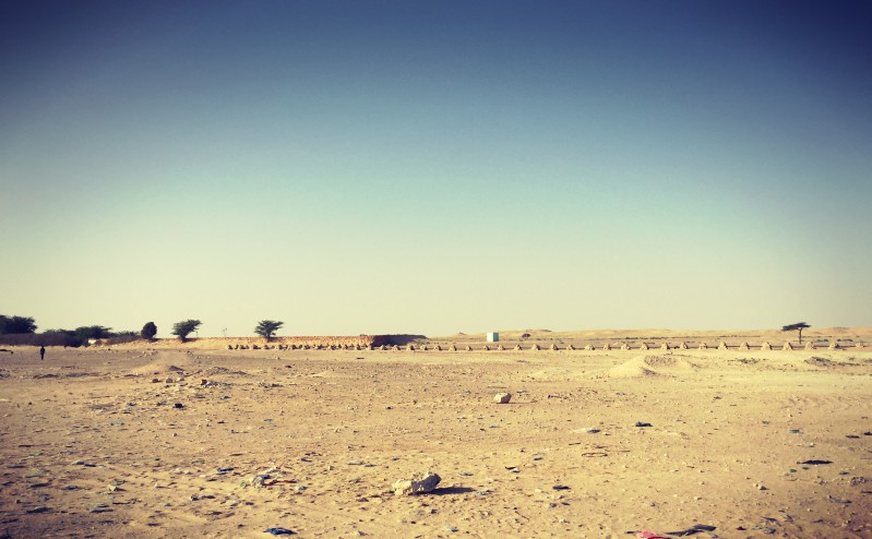 Le désert sur la route #Off2Africa 17 Nouadhibou Nouakchott Mauritanie © Gilles Denizot 2016