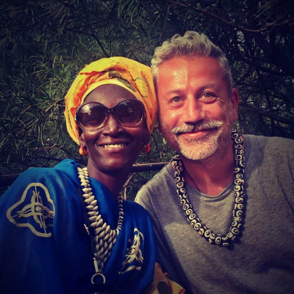 La merveilleuse Aïda Nena et moi #Off2Africa 29 Gorée Sénégal © Gilles Denizot 2016