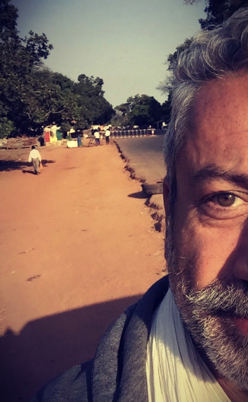 Selfie à la frontière #Off2África 49 Ziguinchor Bissau © Gilles Denizot 2017