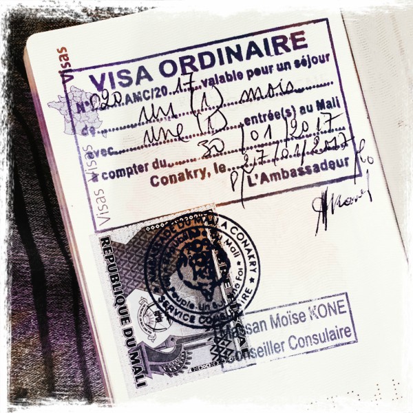 Visa d'entrée au Mali #Off2Africa 68 Conakry Guinée © Gilles Denizot 2017