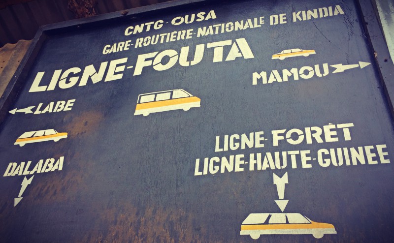Ligne-Fouta et les destinations possibles depuis Kindia #Off2Africa 82 Mamou Guinée © Gilles Denizot 2017