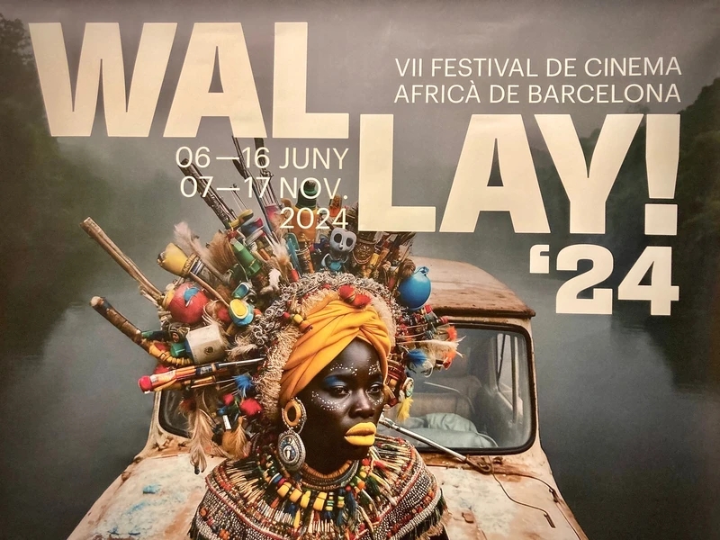 Détail de l'affiche Wallay! le Festival de Cinema Africà de Barcelona 2024